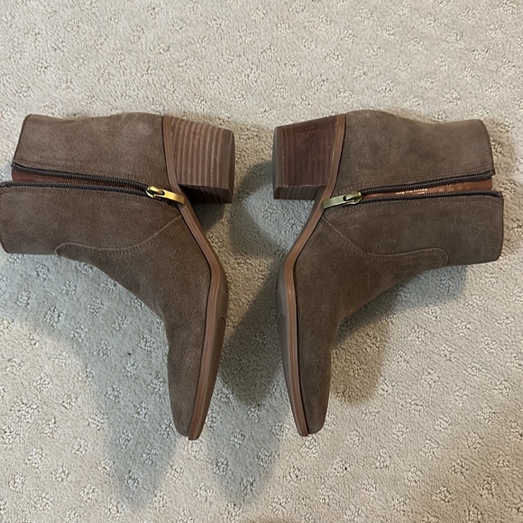Suede Franco Sarto Booties - Picture 5 of 7